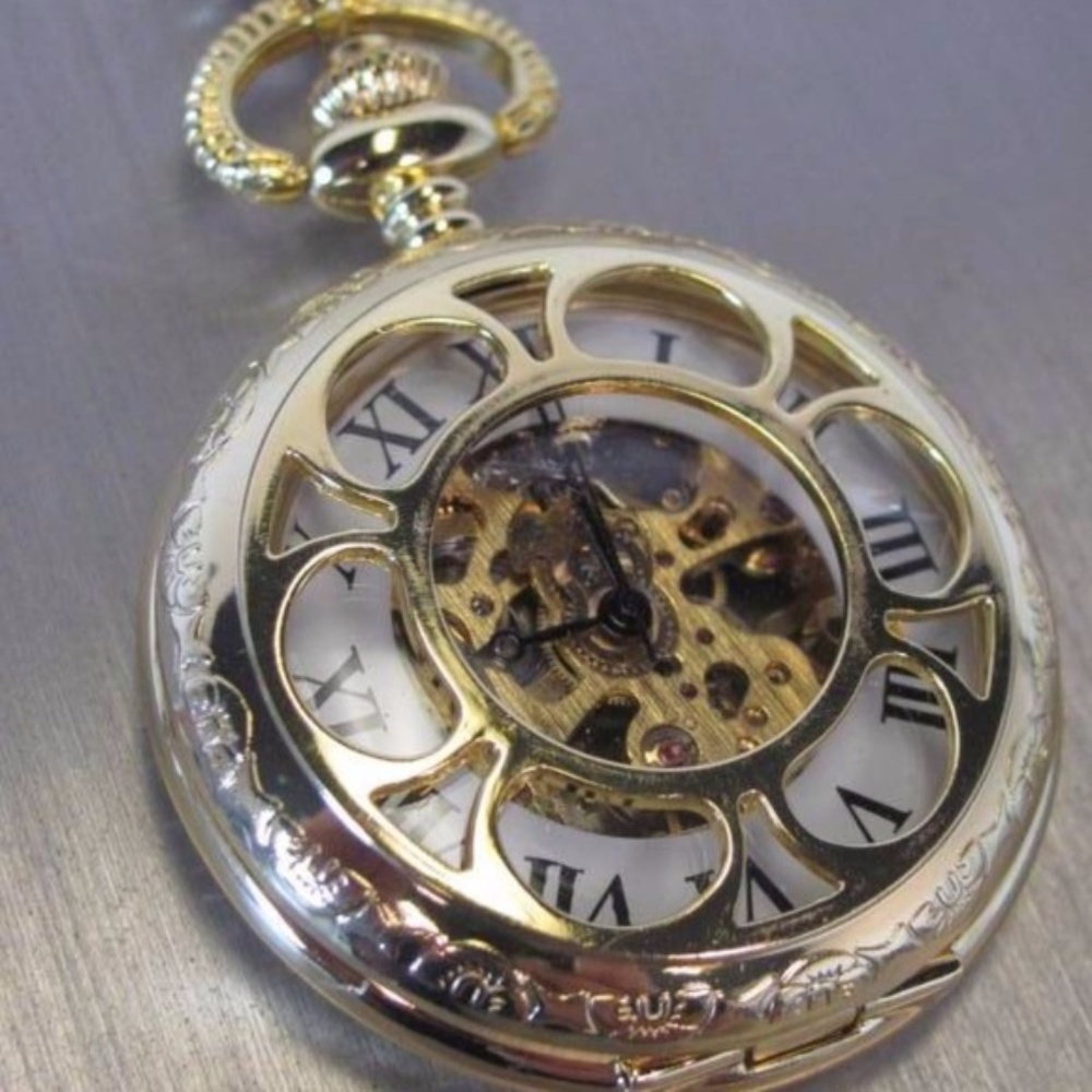 New Kansas City Railroad Pocket Watch Set - Picture 3 of 8